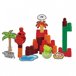 Конструктор Popbo Blocs - Динопарк (K's Kids, KA747)